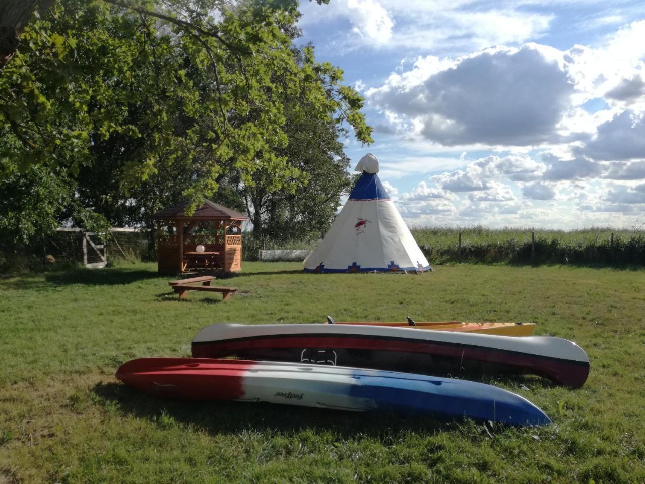 Hotel Glamping Podgrodzie Nowe Warpno Exteriér fotografie
