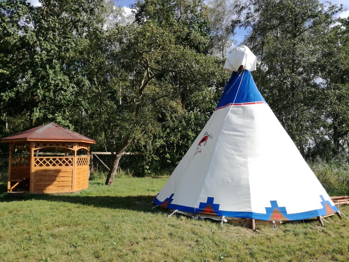 Hotel Glamping Podgrodzie Nowe Warpno Exteriér fotografie