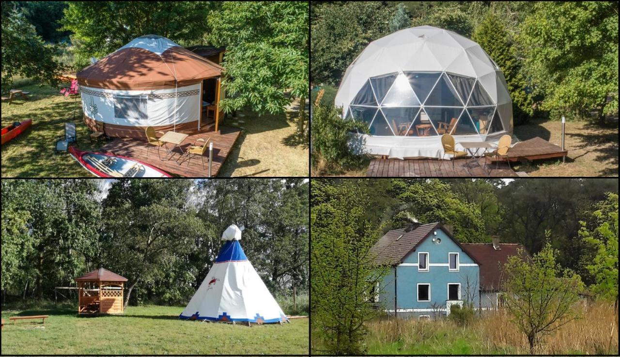 Hotel Glamping Podgrodzie Nowe Warpno Exteriér fotografie